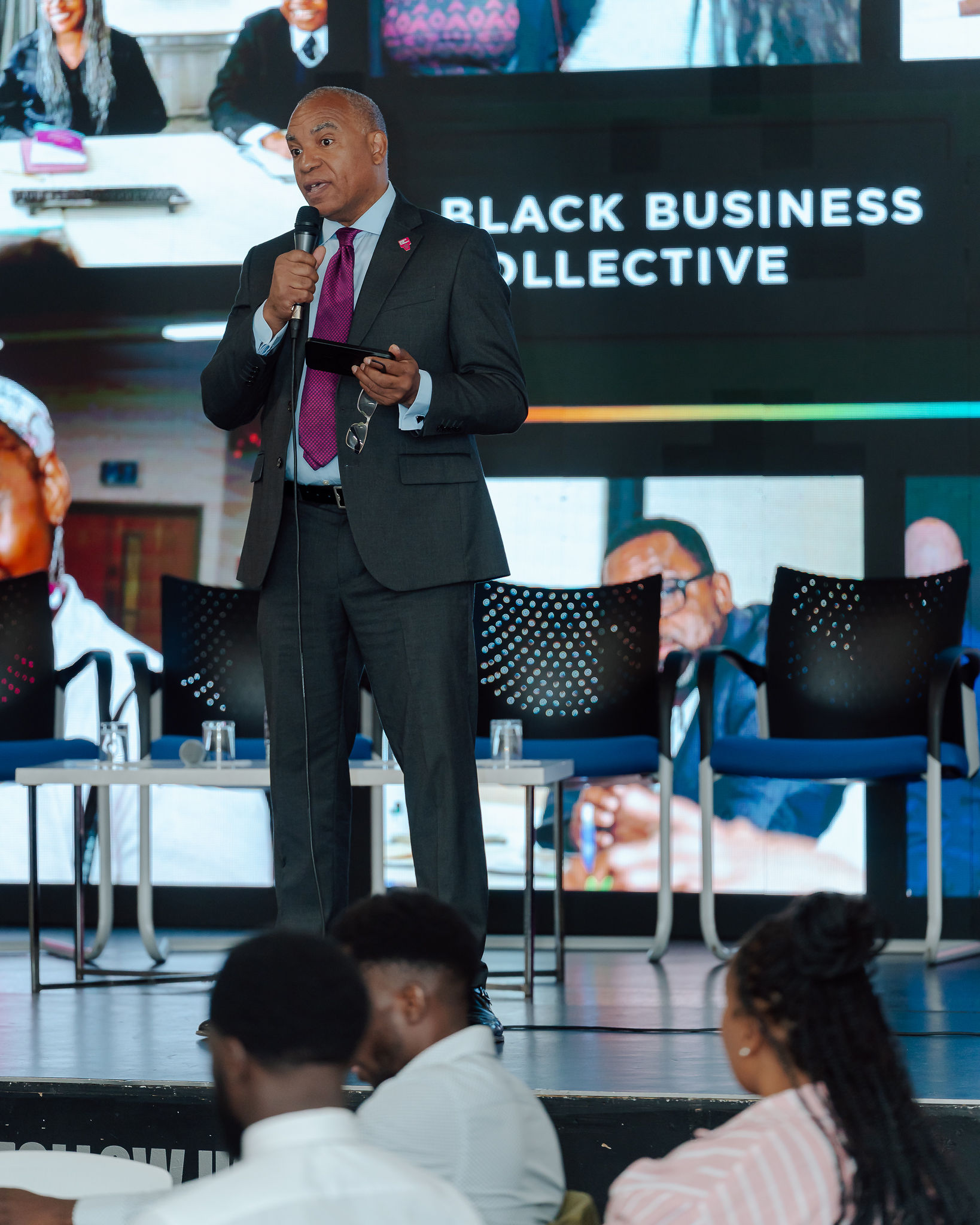 Black Business Collective networking and business discussions